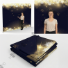 Golden Snowflakes 8ft Backdrop - Corporate Winter Decor - Standelite