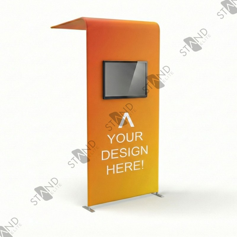 Exhibition Arch with Screen Mount Tension Fabric - Standelite
