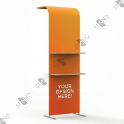 Arche de Stand Tissu Tendue avec Étagères - Standelite Pro