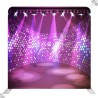 8ft Stage and Spotlights Backdrop - Pro Fabric Stand - Standelite
