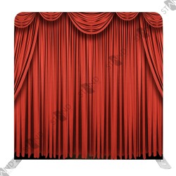 Mur d'image rideau rouge théâtre - Standelite - Backdrop 2.4m
