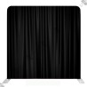 Luxury Black Curtain Backdrop Stand 8ft - Standelite