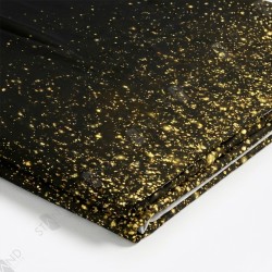 Professional 8ft Gold Glitter Backdrop - Standelite Tension Stand