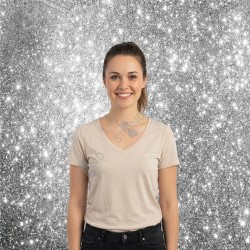 Backdrop Paillettes Argent - Fond de Scène Pro - Standelite