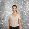 Backdrop Paillettes Argent - Fond de Scène Pro - Standelite