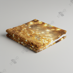 Professional Gold Glitter Backdrop - Media Wall Display - Standelite