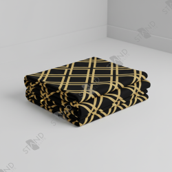 Art Deco Black & Gold Backdrop - Premium Display by Standelite