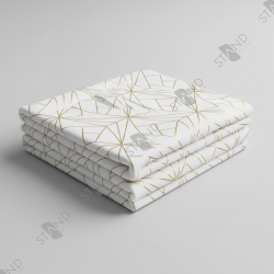 Professional Art Deco Backdrop Gold & White - Standelite