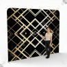 Art Deco Black & Gold Backdrop - Professional Photo Wall Standelite