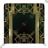 Backdrop Art Déco Gatsby - Fond de Scène Luxe Noir et Or - Standelite