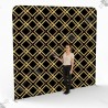 Art Deco Black & Gold Backdrop - Premium Display by Standelite