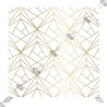 Professional Art Deco Backdrop Gold & White - Standelite