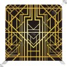 Professional Art Deco Backdrop - Black & Gold Photo Wall Standelite