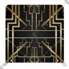 Luxury Art Deco Black & Gold Event Backdrop - Standelite