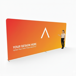 Backdrop 20ft personnalisable - Toile + structure aluminium