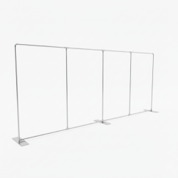 Custom 20ft Backdrop - Fabric + Modular Frame