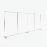 Backdrop 20ft personnalisable - Toile + structure aluminium