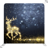 8ft Christmas Gold Backdrop - Standelite