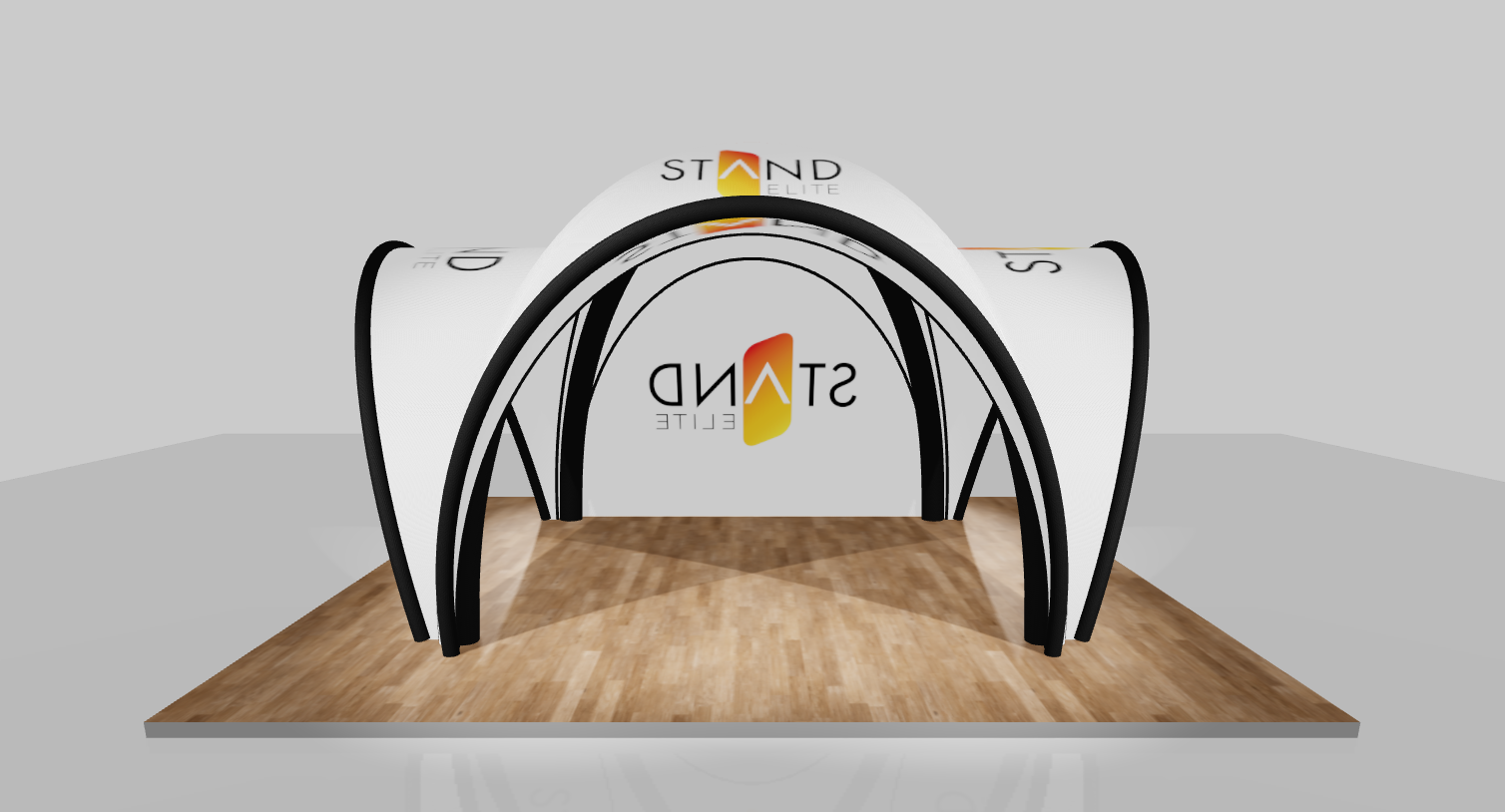 Inflatable tents