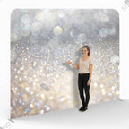 Mur d'image Dégradé Pailleté Or & Argent - Standelite