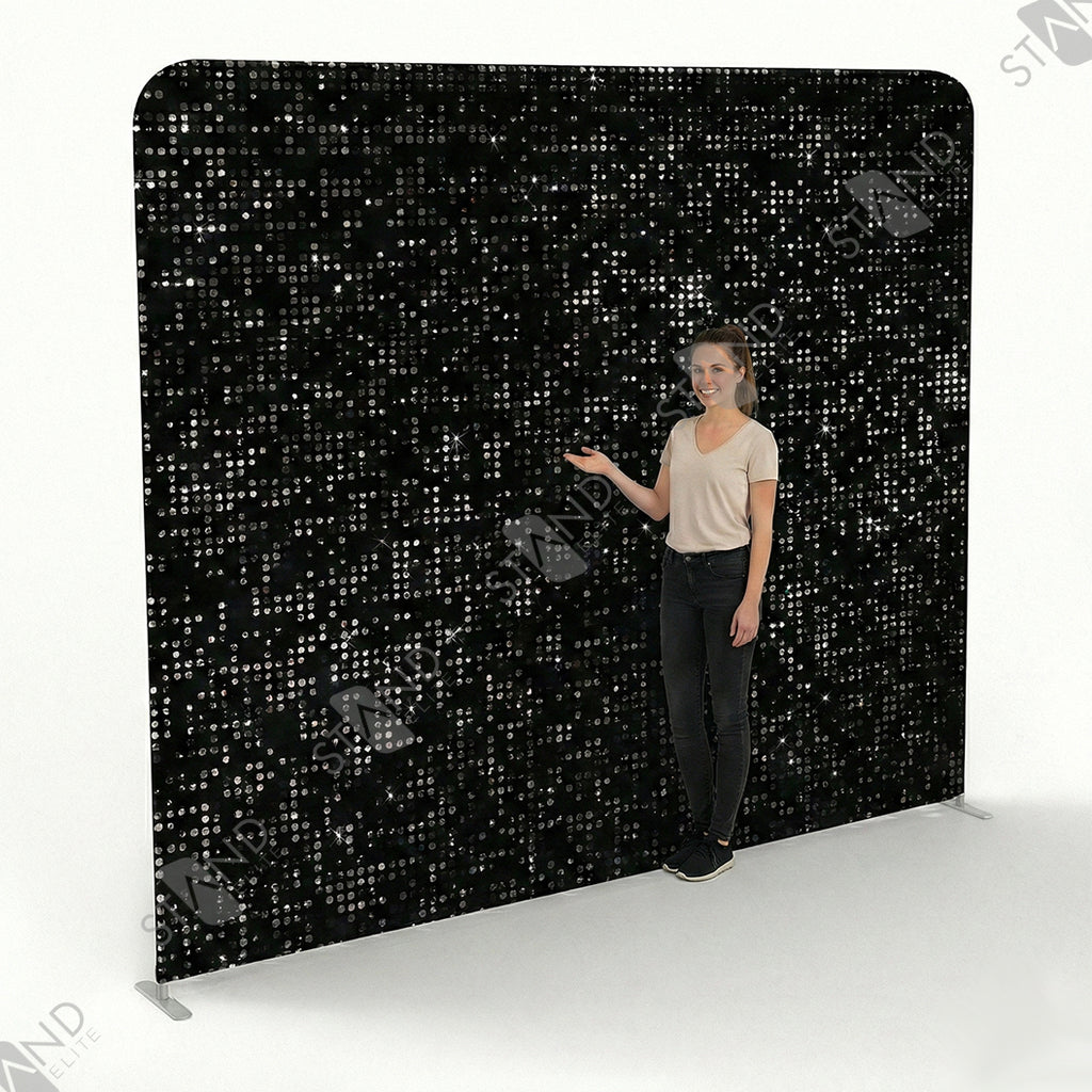 Backdrop Mosaïque Digitale - Mur d'image Tissu Tendu - Standelite