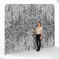 Mur d'image Tissu Scintillant Argent - Standelite - Backdrop Pro