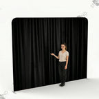 Mur d'image Backdrop Noir Luxe 8ft - Standelite