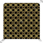 Backdrop Art Déco Noir et Or pour Événements Professionnels - Standelite