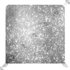 Backdrop Tissu Tendu Effet Paillettes Argentées - Standelite