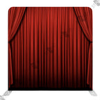 Mur d'image 8ft Rideau Rouge - Backdrop Textile Premium - Standelite