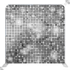 Mur d'image Tissu Paillettes Argentées - Backdrop Standelite Pro