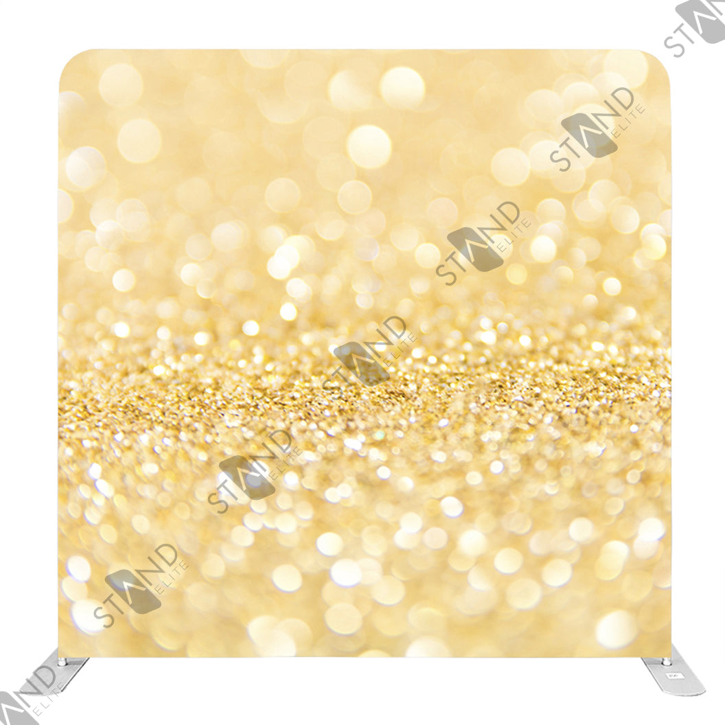 Backdrop Stand Paillettes Or & Bokeh - Standelite - Mur d'image Pro