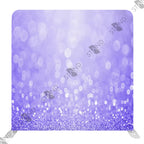 Mur d'Image Tissu Tendu Violet Pailleté & Bokeh - Standelite