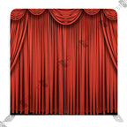 Mur d'image rideau rouge scène théâtre - Standelite - 2.4x2.3m