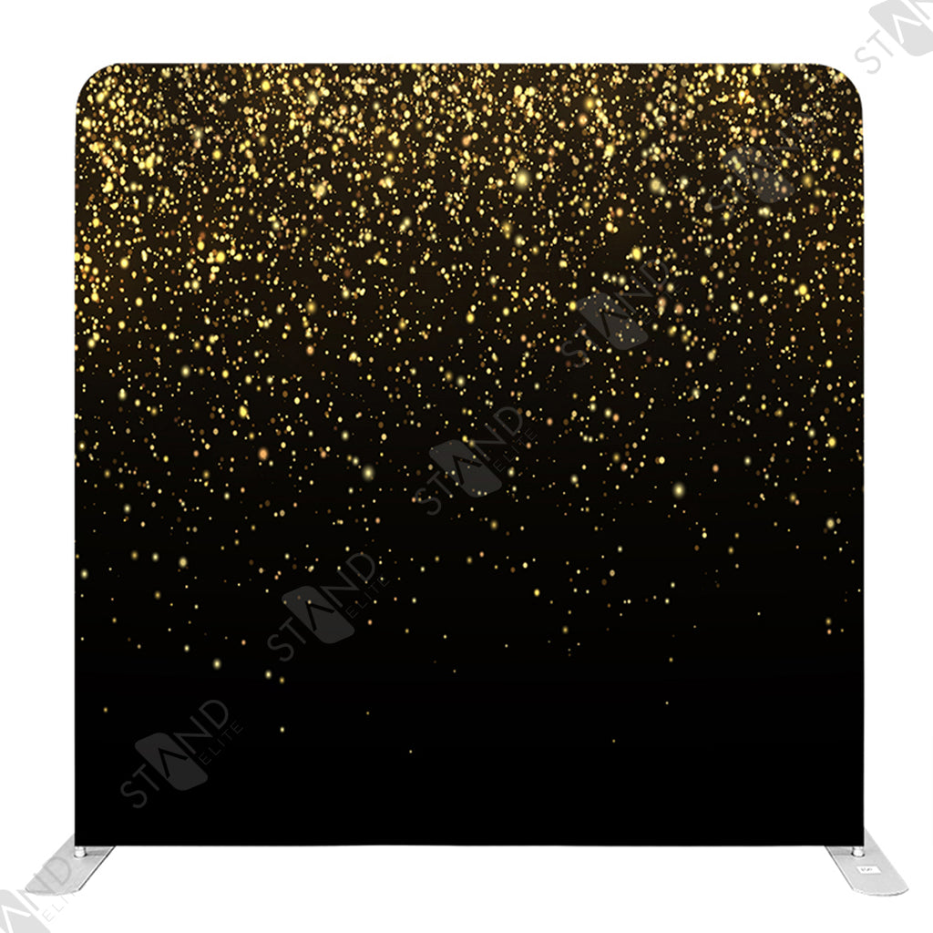Photocall Luxe Paillettes Dorées 2.4x2.3m - Backdrop Standelite
