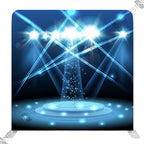 Mur d'image Backdrop Scène Projecteurs Bleus 2,4m - Standelite