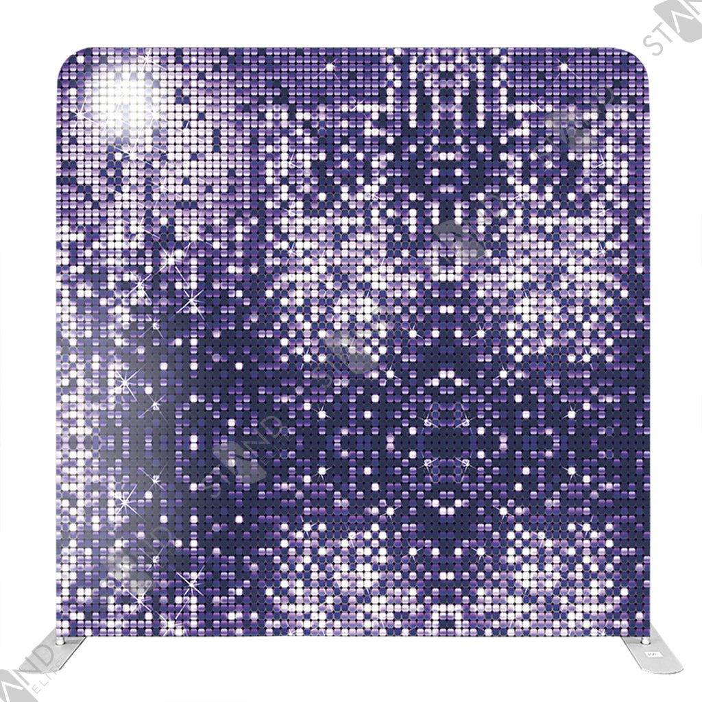 Backdrop Paillettes Violettes - Stand Événementiel Pro - Standelite