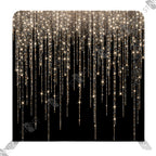 Backdrop Standelite Paillettes Or - Mur d'Image Luxe Noir & Doré