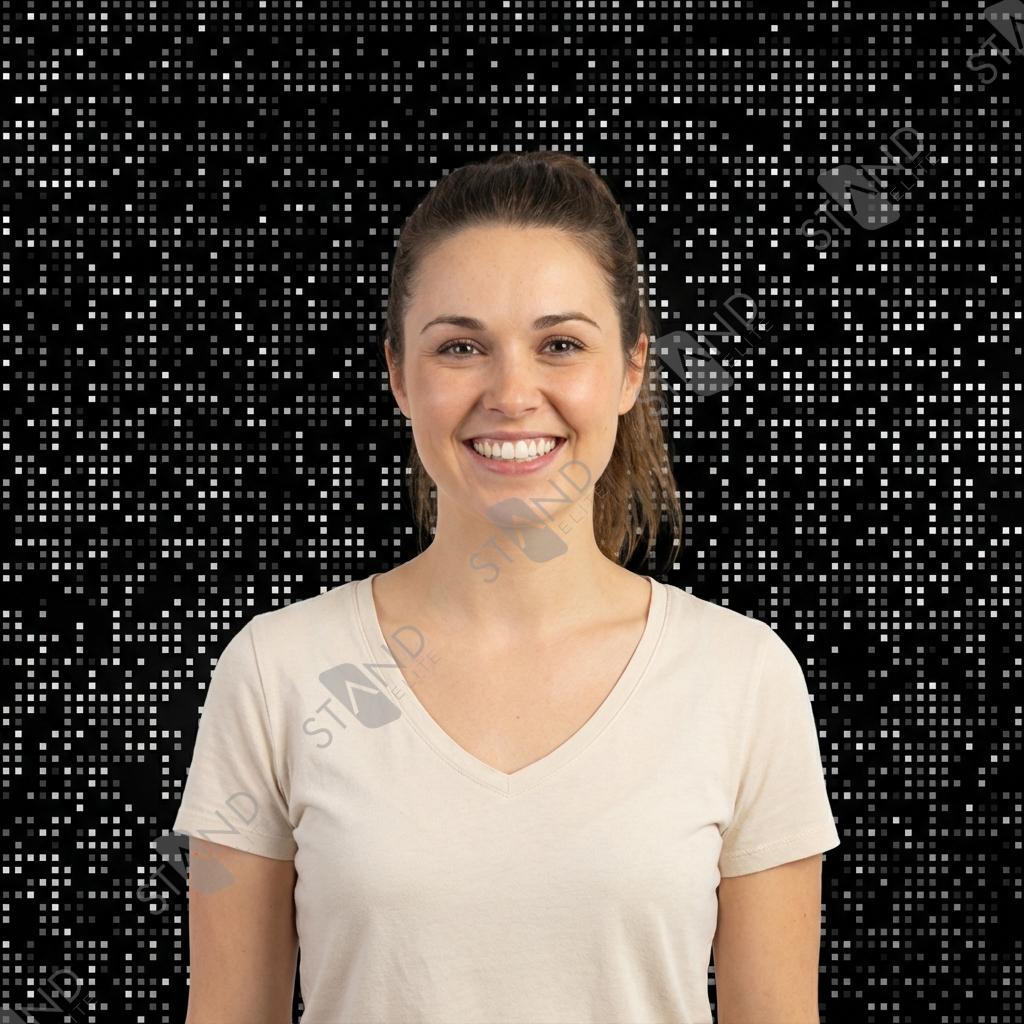Backdrop Mosaïque Digitale - Mur d'image Tissu Tendu - Standelite