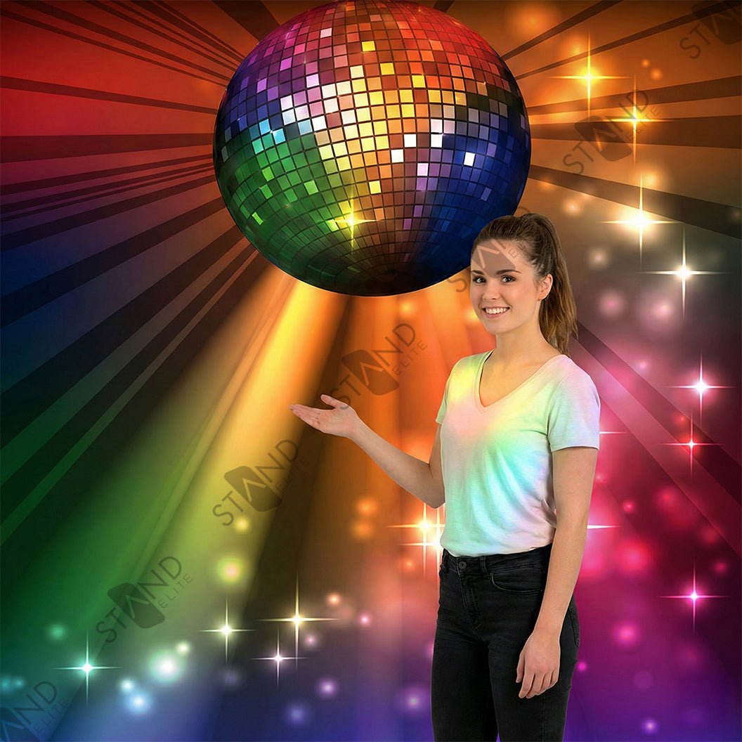 Mur d'image Backdrop Disco professionnel - Standelite