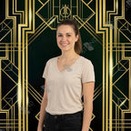 Backdrop Art Déco Gatsby Luxe pour Événement - Standelite