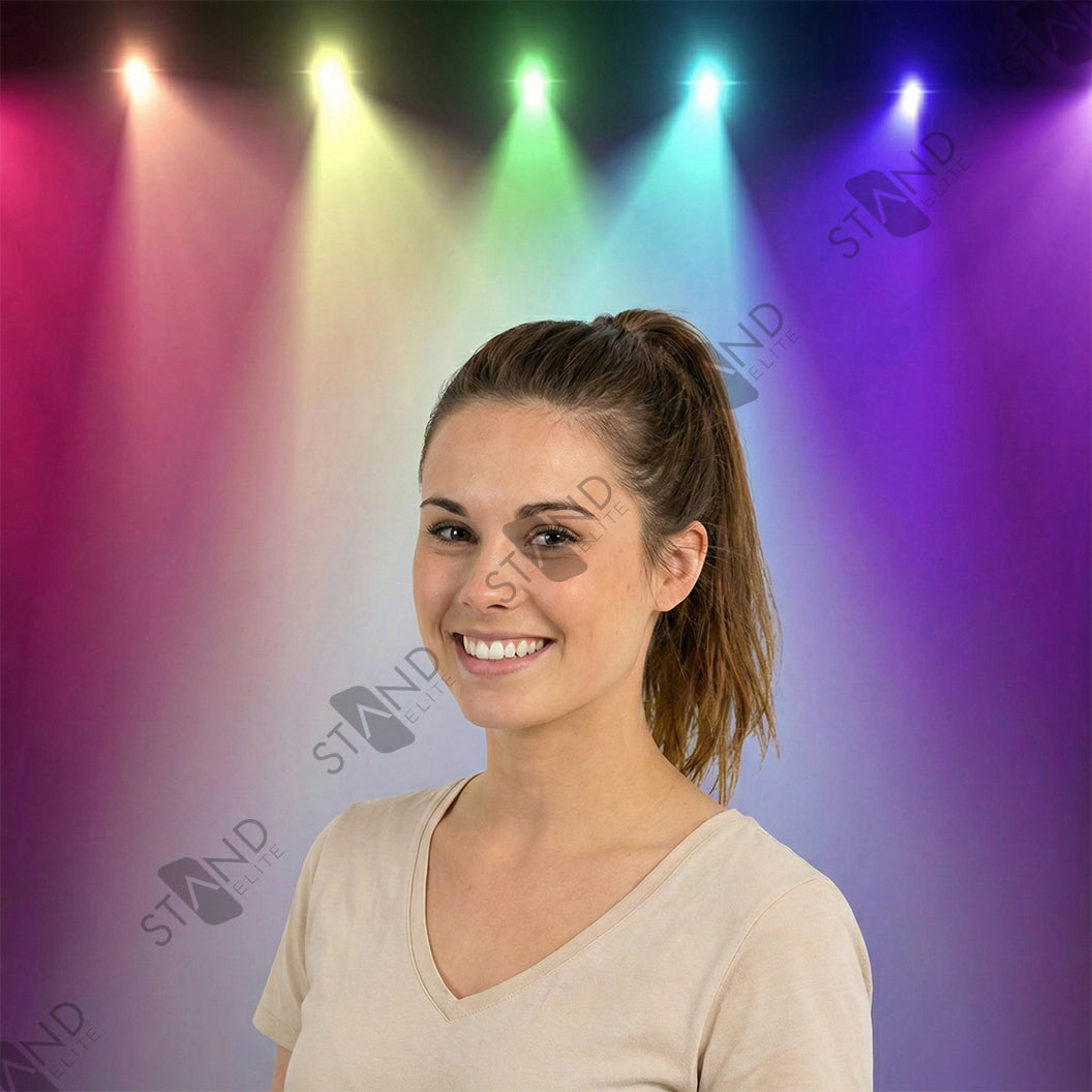 Mur d'image Backdrop Scène Projecteurs Multicolores - Standelite