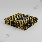 Backdrop Art Déco Noir et Or Gatsby - Mur d'Image Pro - Standelite