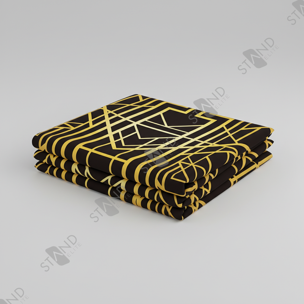 Art Deco Backdrop Black and Gold - Professional Photo Wall - Standelite
