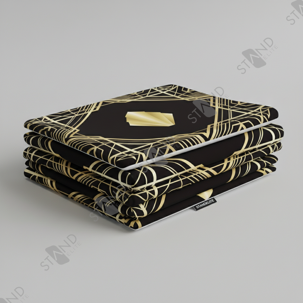 Art Deco Black and Gold Backdrop - Professional Event Stand - Standelite