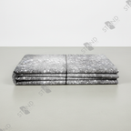 Backdrop Tissu Tendu Effet Paillettes Argentées - Standelite