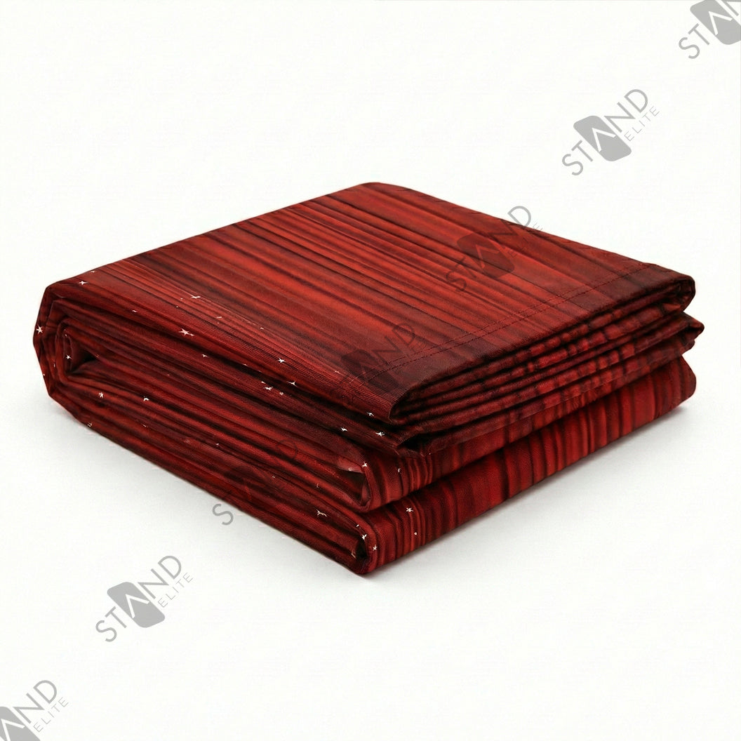 Fond de scène Rideaux Rouges 8ft - Mur d'image Pro - Standelite