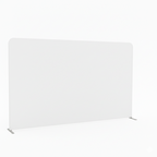 Toile de fond personnalisée 5x2.3m - 16ft - Tissu tendu + Cadre en aluminium