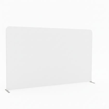 Custom Backdrop 5x2.3m - 16ft - Tension Fabric + Aluminum Frame