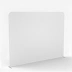 Toile de fond personnalisée de 2,4 m – Format carré avec tissu tendu